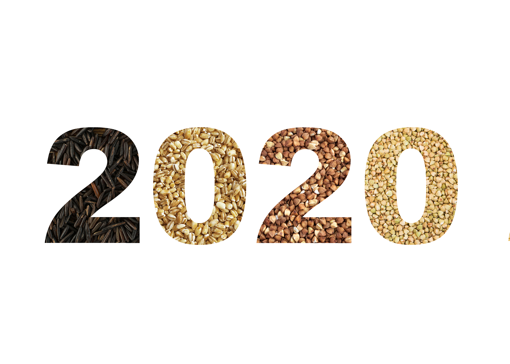 Sifforna 2020 skapade av olika spannmål och baljväxter