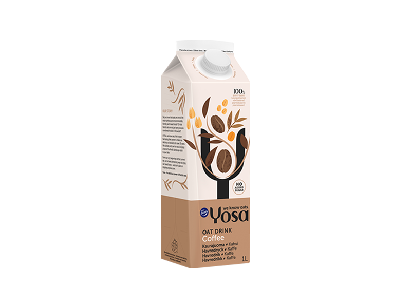 Vegansk havredryck från Yosa