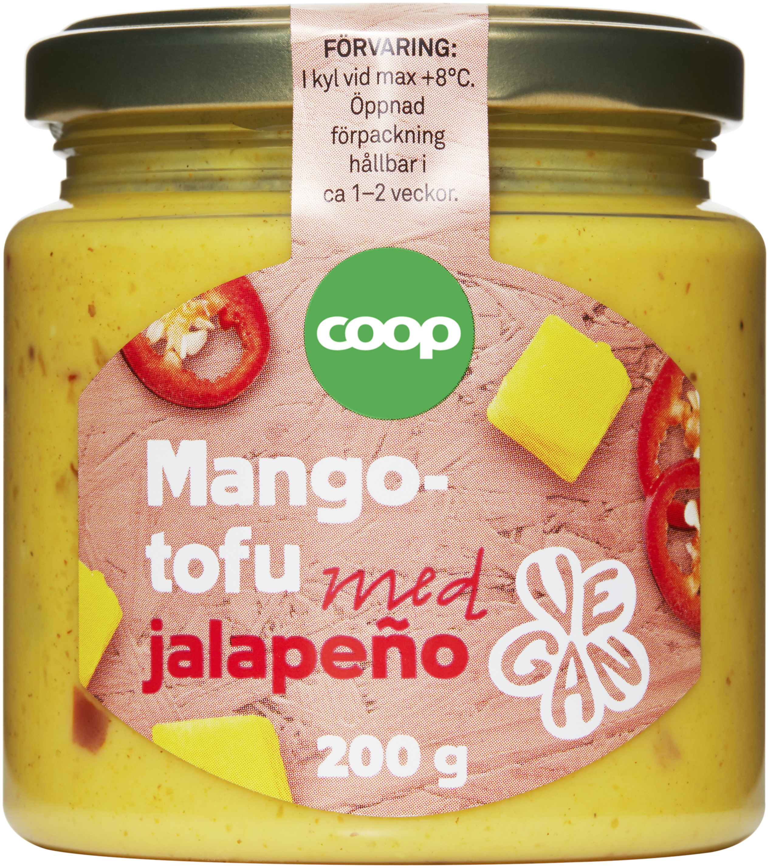 Vegansk mangosill från Coop