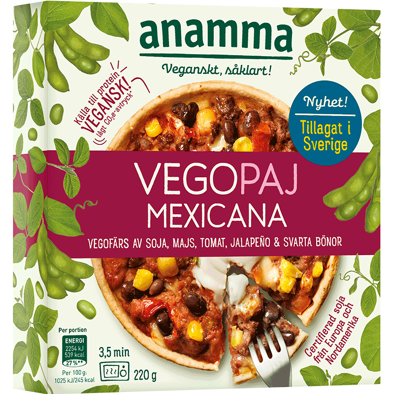 Anamma vegopaj mexicana