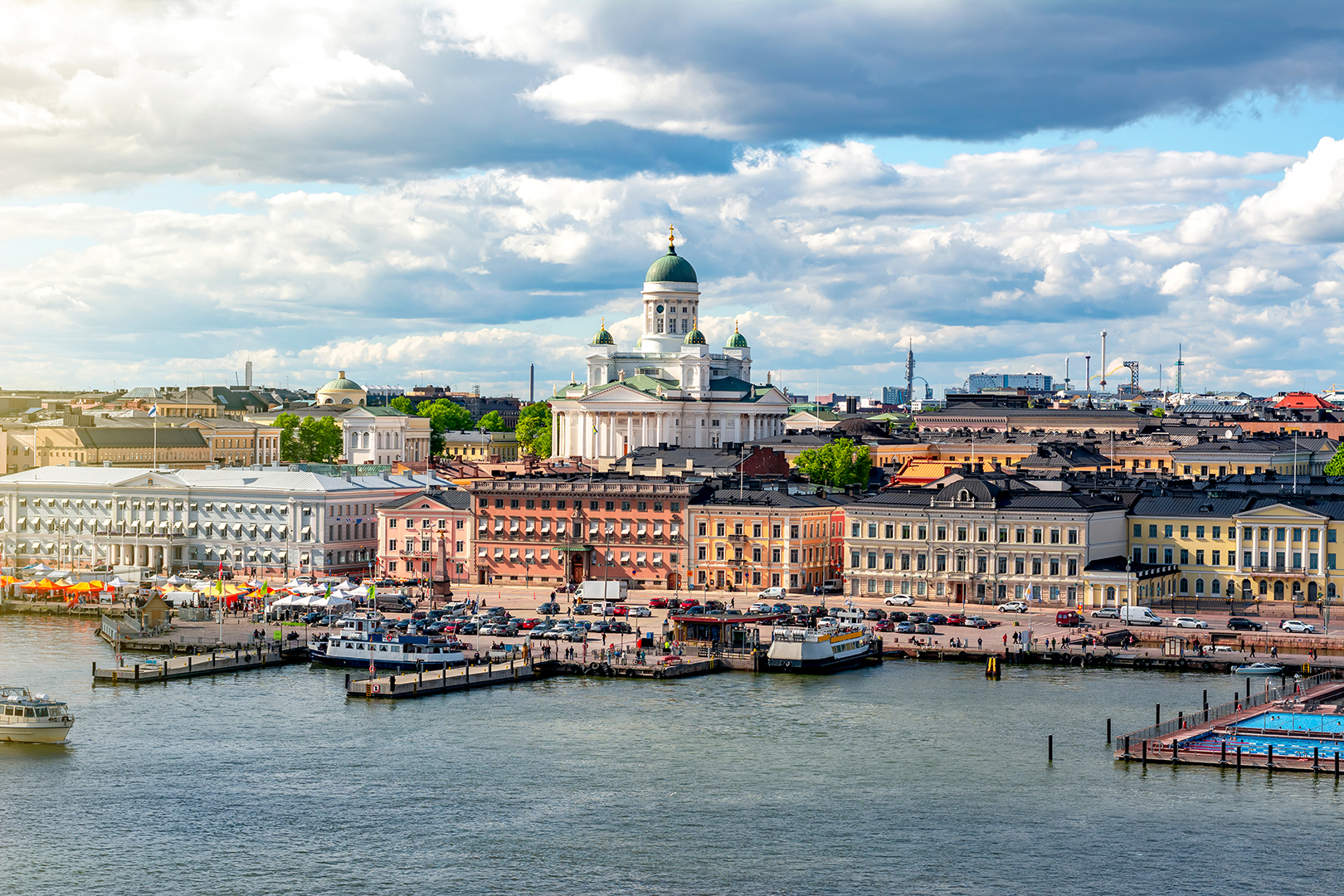 Vy över Helsingfors