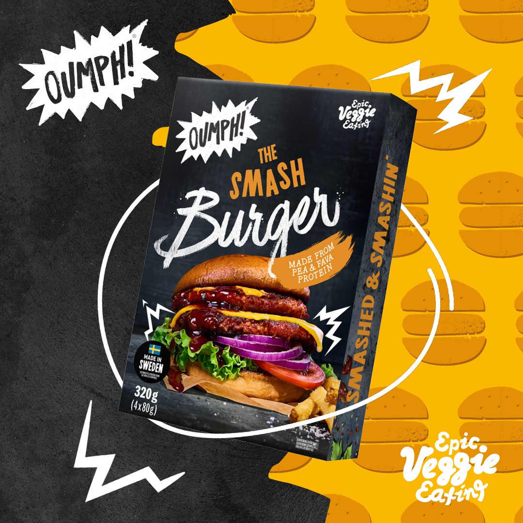 En produkt från oupmh! mot en orange och svart bakgrund.