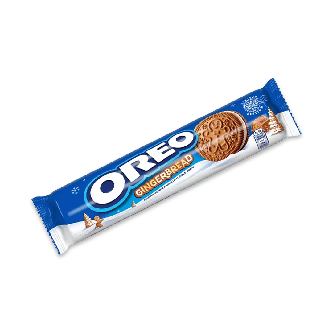 en förpackning med kakor mot en vit bakgrund