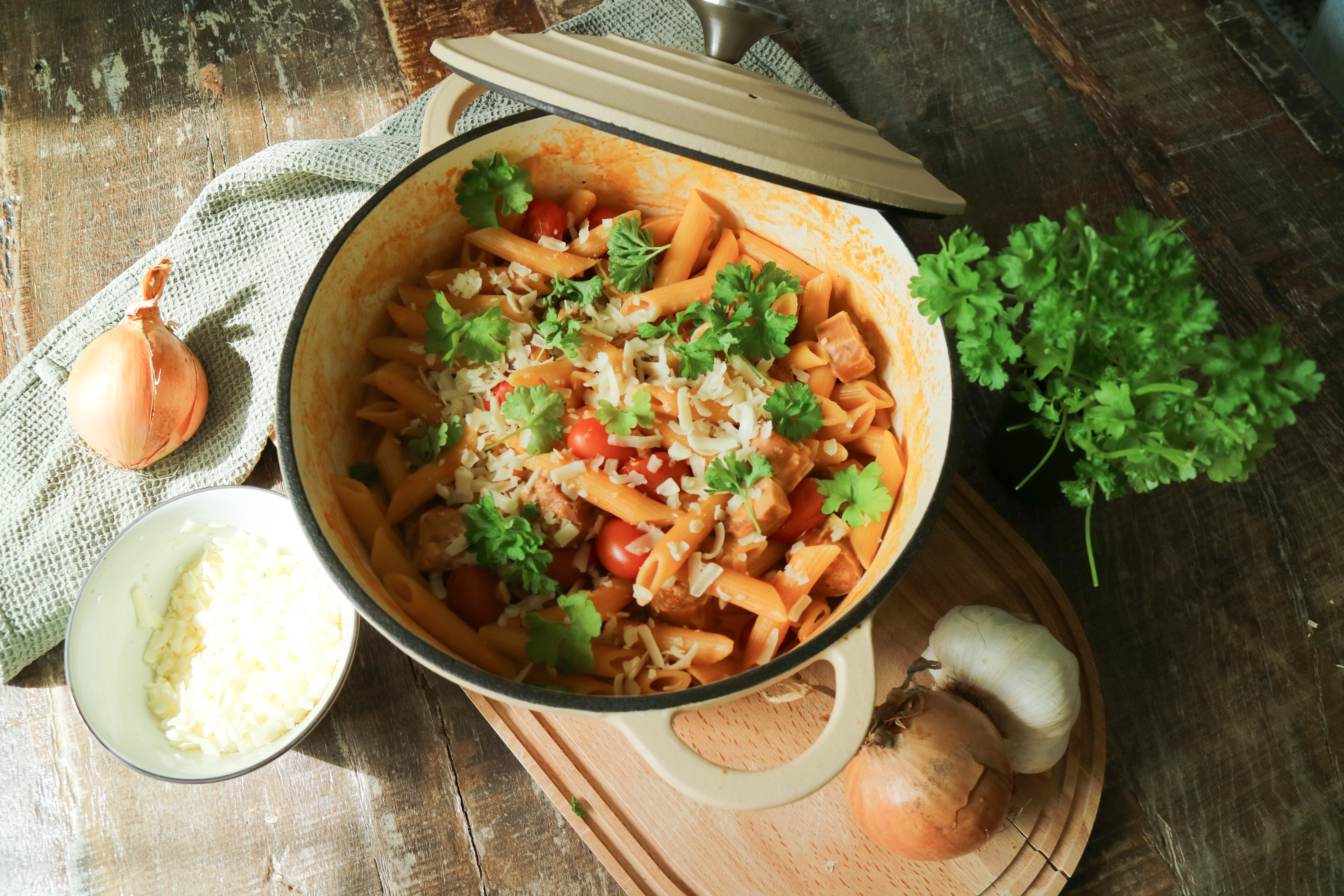 One pot chorizopasta