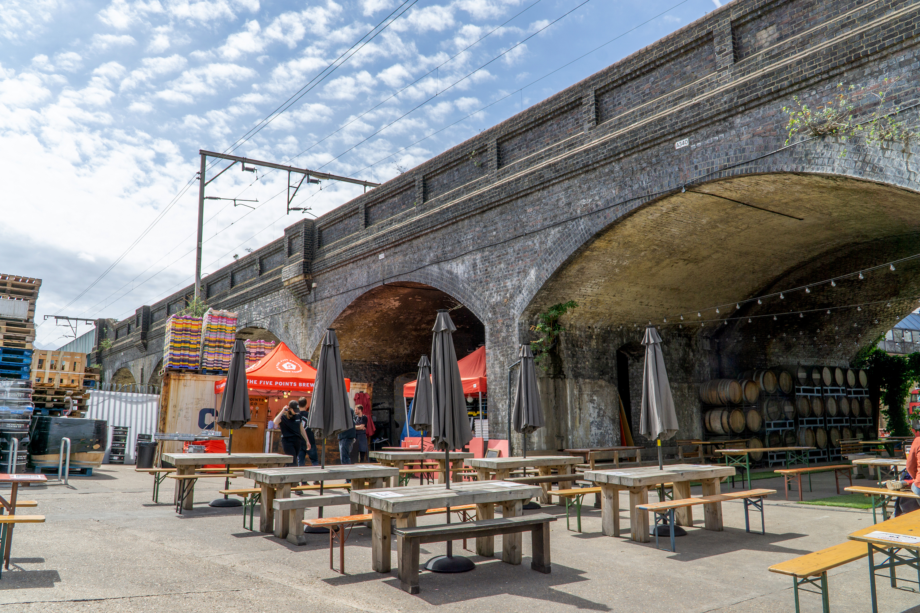 Five Points Brewing Company taproom, Mare Street, Hackney, East London