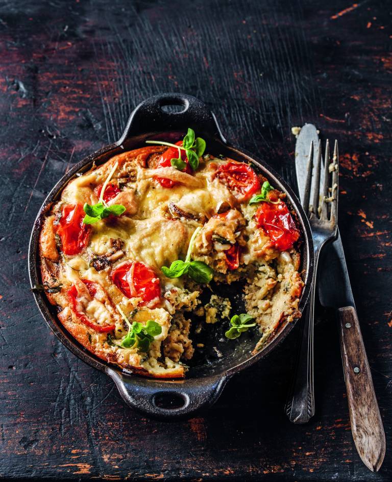 Vegansk frittata