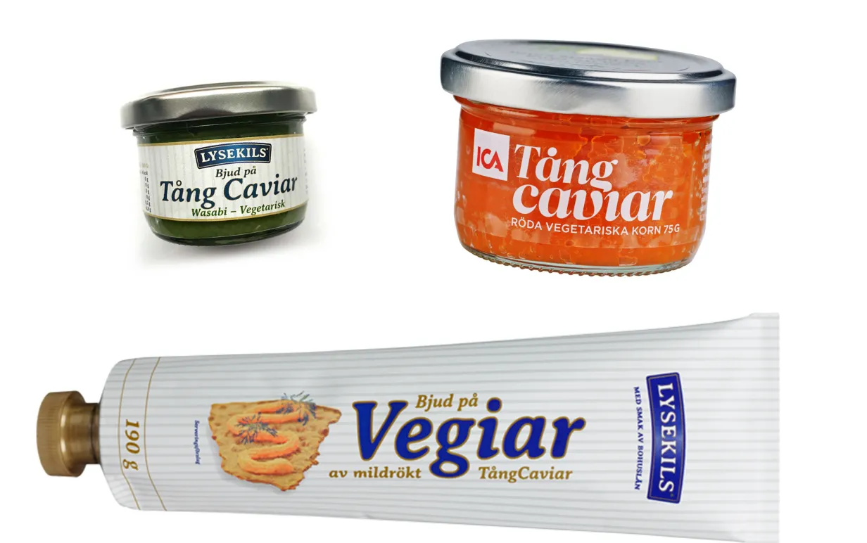 Vegansk tångkaviar