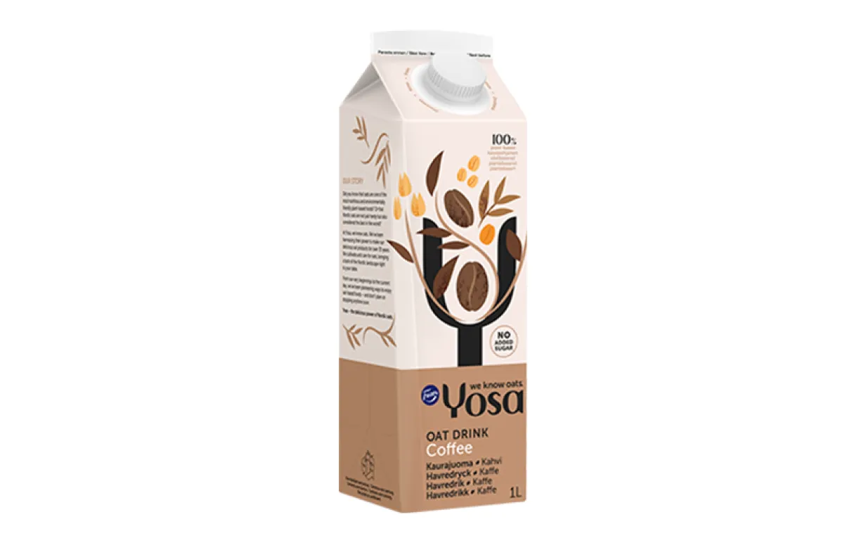 Vegansk havredryck från Yosa