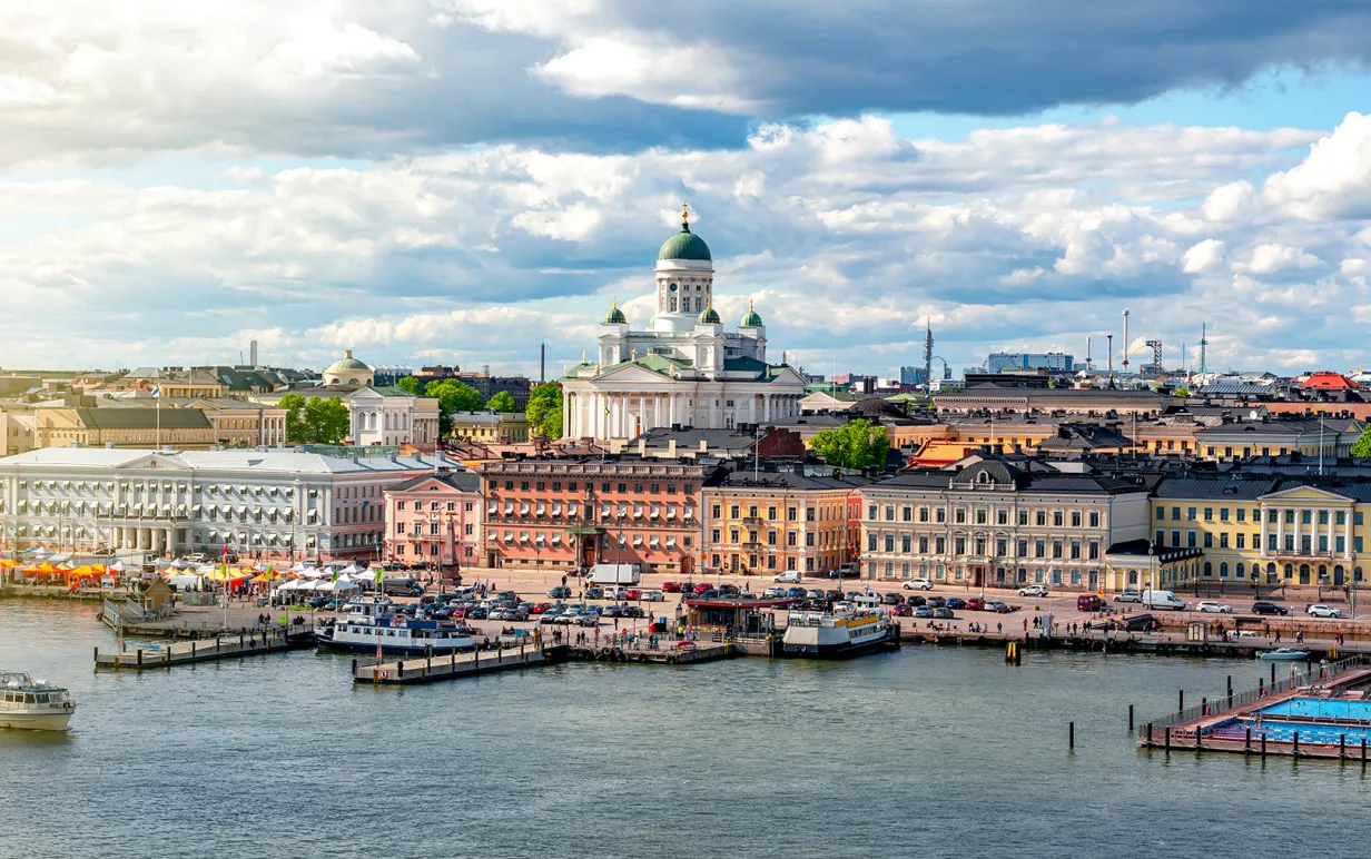 Vy över Helsingfors