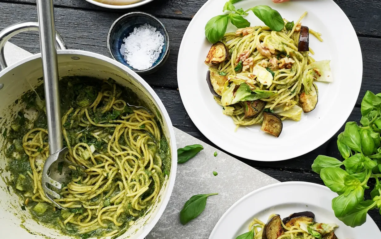 Nässelpestopasta