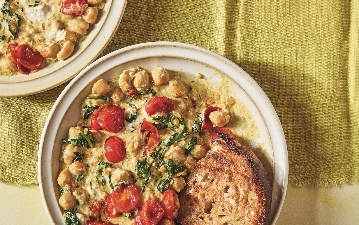 Krämig bönbowl