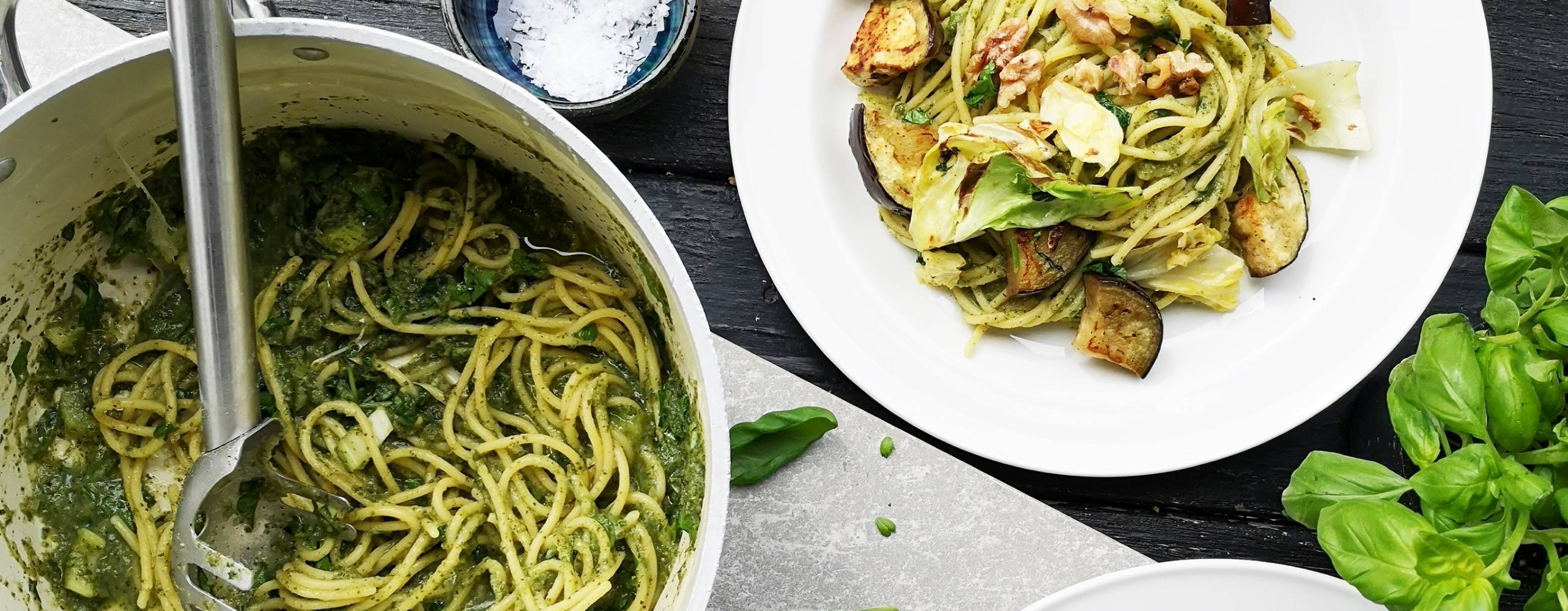Nässelpestopasta
