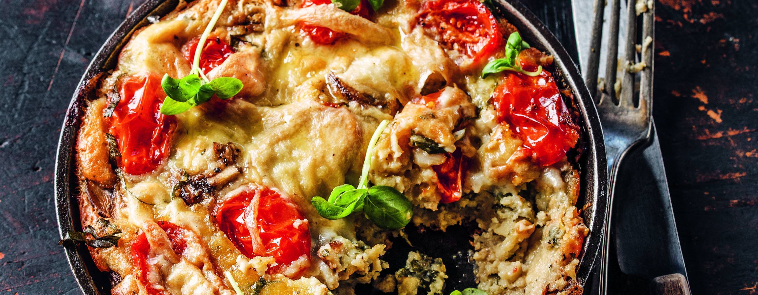 Vegansk frittata