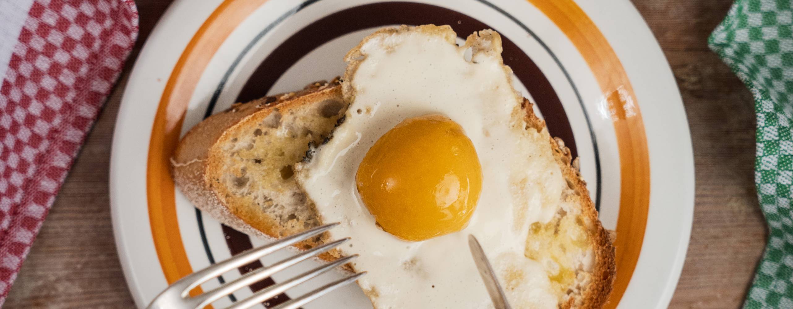 Veganskt stekt ägg